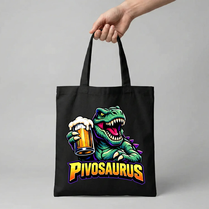 Pivosaurus - taška s potlačou