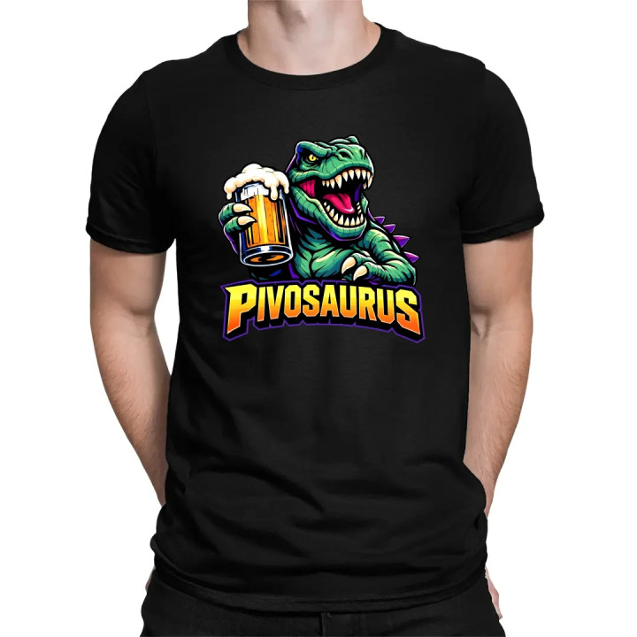 Pivosaurus - pánske tričko s potlačou
