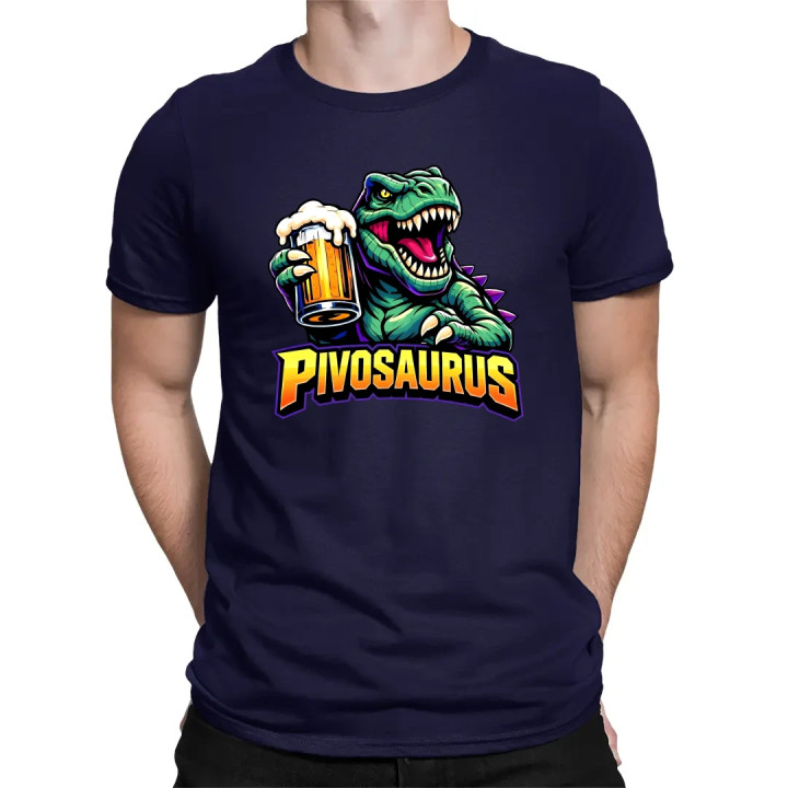 Pivosaurus - pánske tričko s potlačou