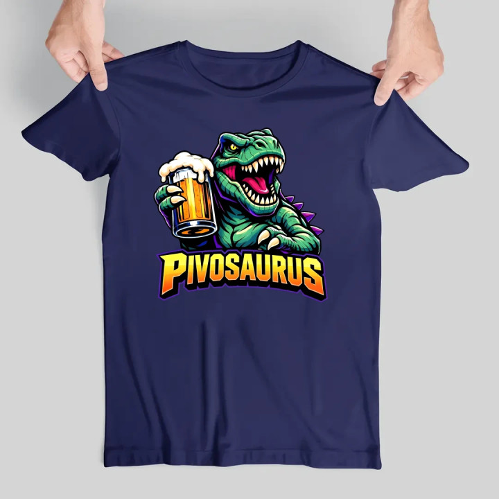 Pivosaurus - pánske tričko s potlačou