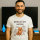 Nemecký špic – anatómia - pánske tričko s potlačou