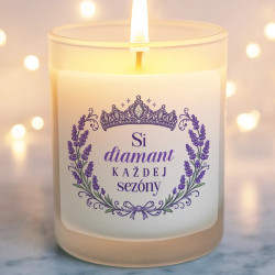 Si diamant každej sezóny - vonná sviečka ako darček
