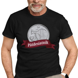 Päťdesiatnik - pánske tričko s potlačou