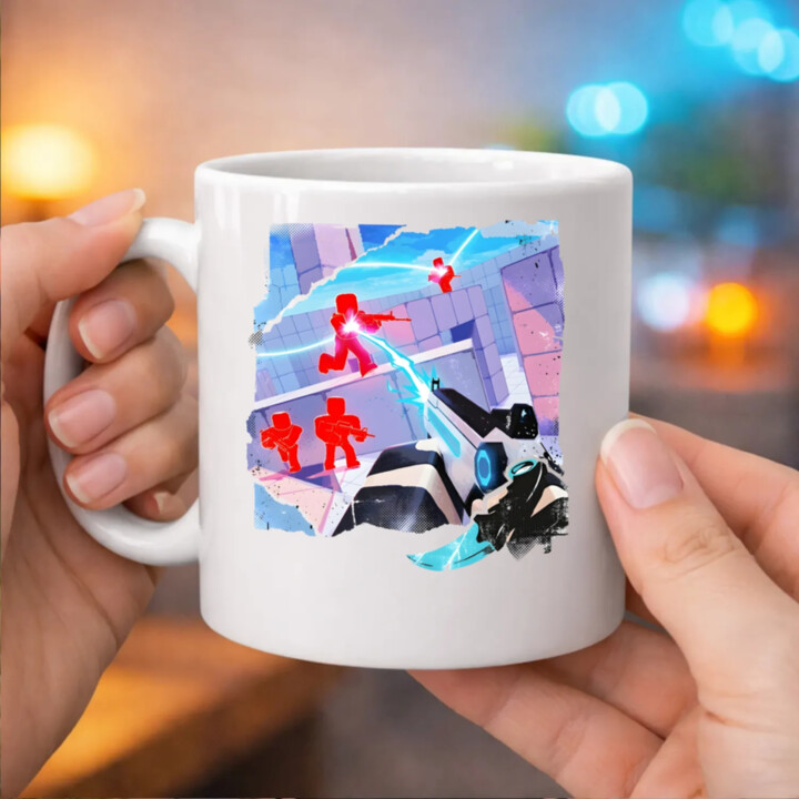 Hrnček pre hráča - keramický hrnček s potlačou pre fanúšikov Rivals