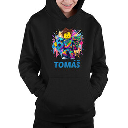 Six seven - 67 - meno - pre fanúšikov hry Roblox - detská mikina s kapucňou - personalizovaný produkt