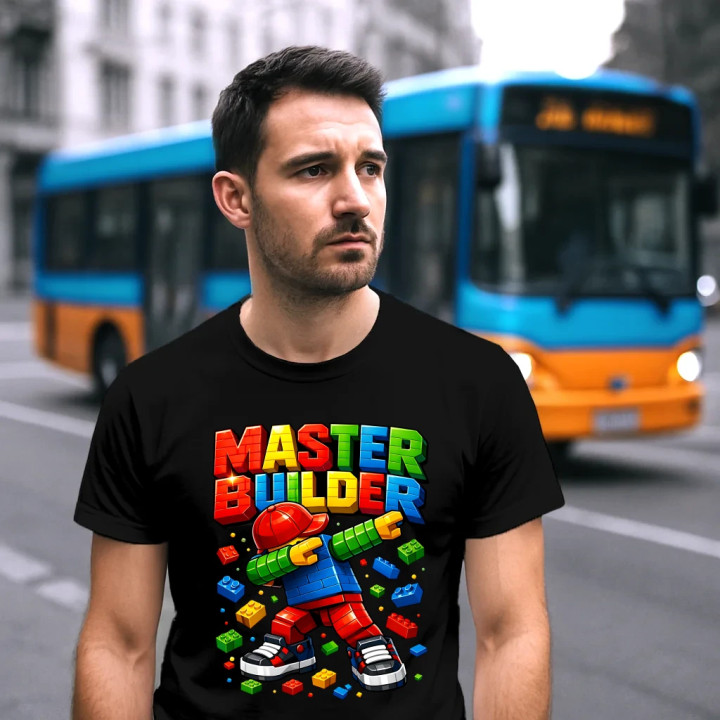Master builder - pánske tričko s potlačou