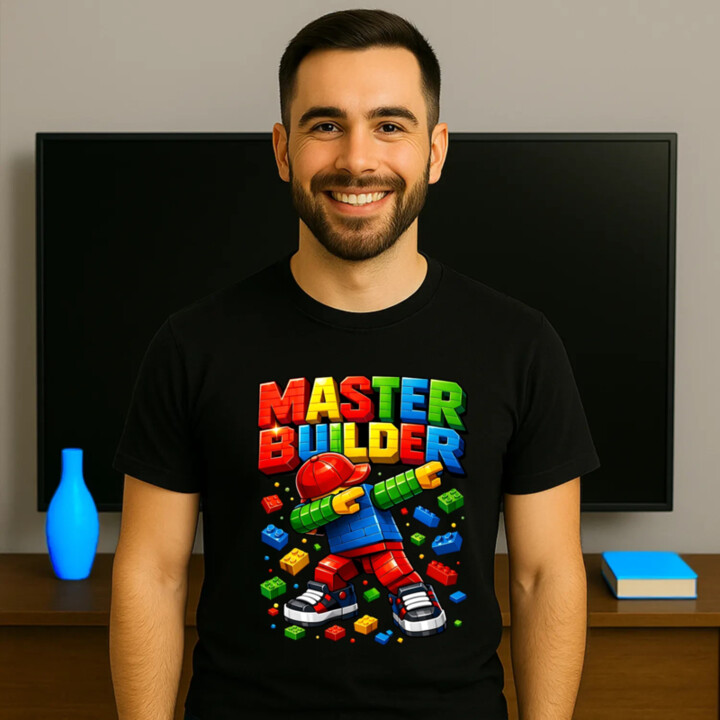 Master builder - pánske tričko s potlačou