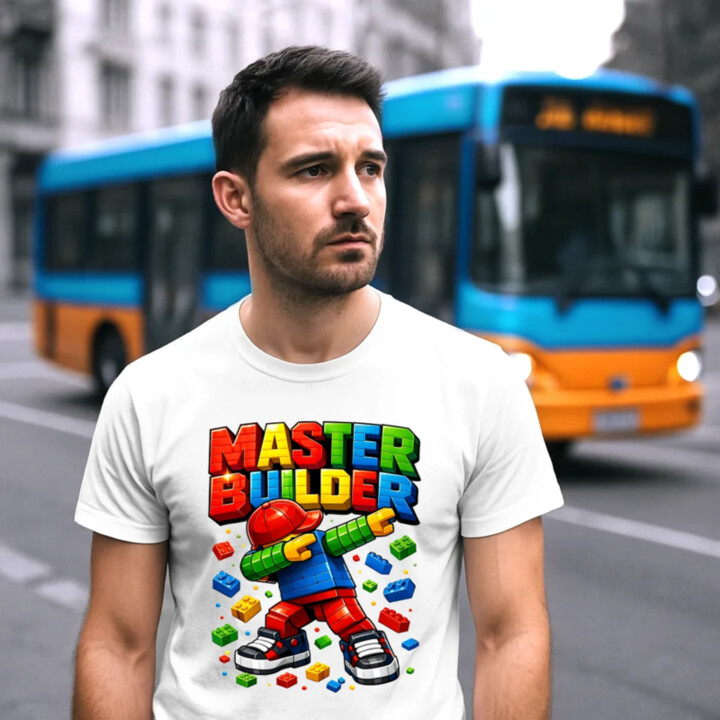 Master builder - pánske tričko s potlačou