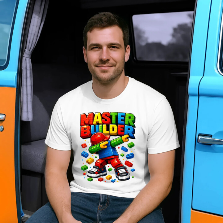 Master builder - pánske tričko s potlačou