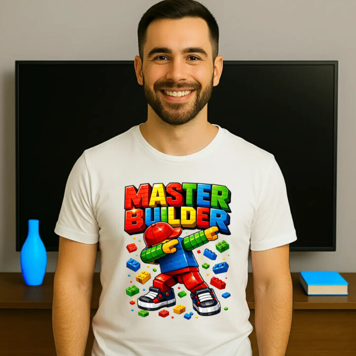 Master builder - pánske tričko s potlačou
