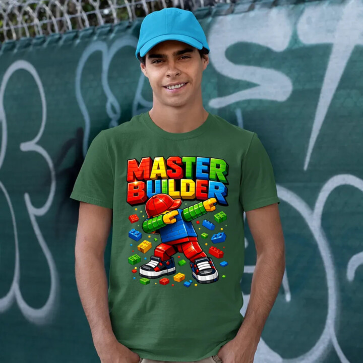Master builder - pánske tričko s potlačou