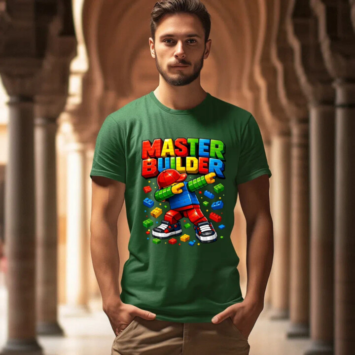 Master builder - pánske tričko s potlačou