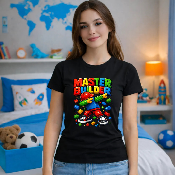 Master builder - dámske tričko s potlačou