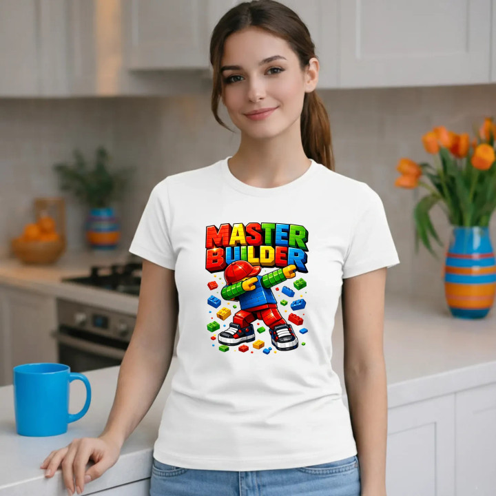 Master builder - dámske tričko s potlačou