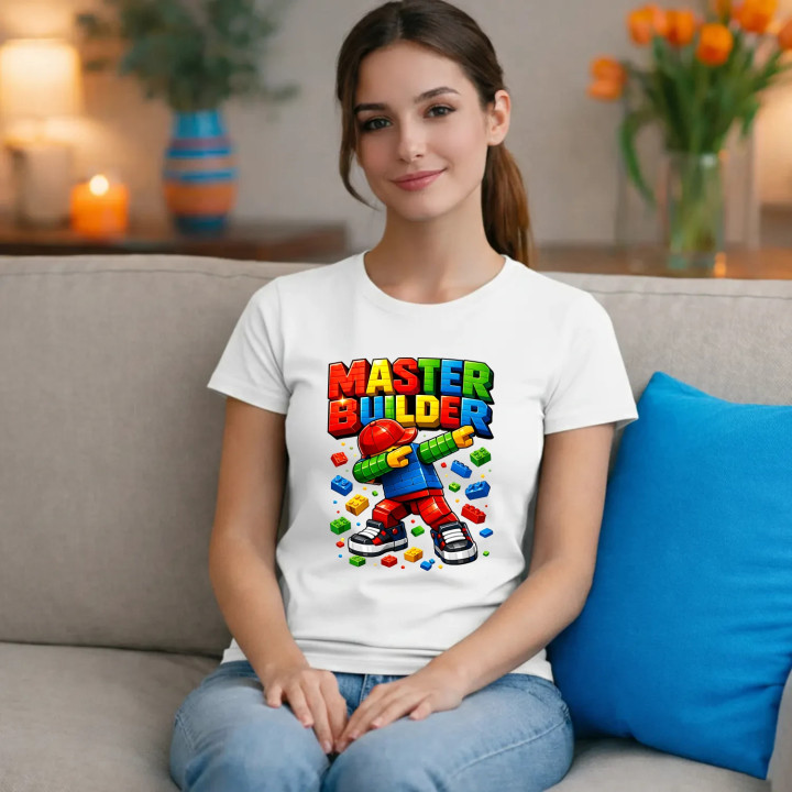 Master builder - dámske tričko s potlačou