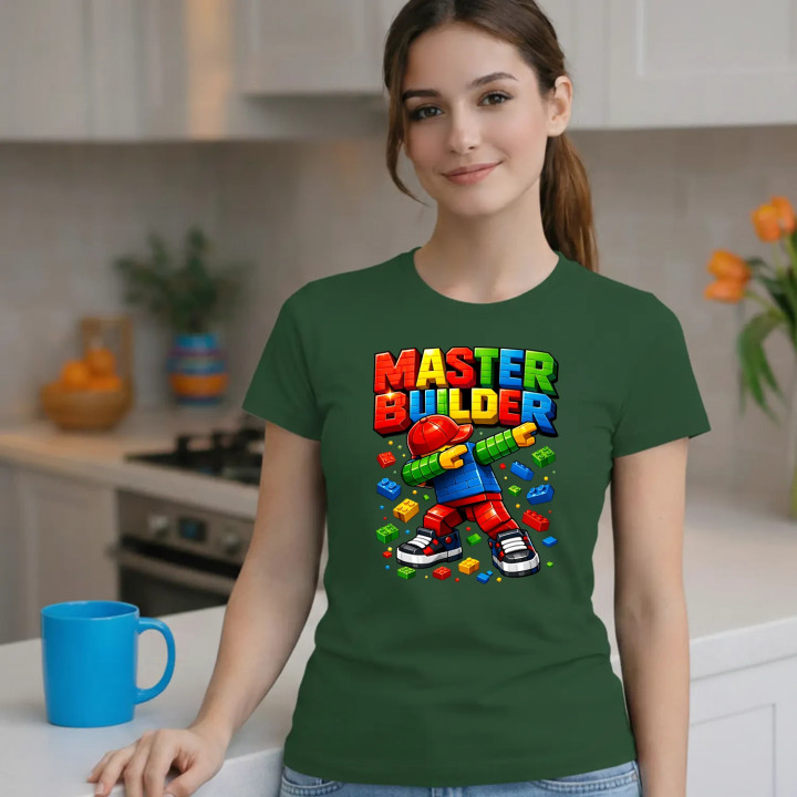 Master builder - dámske tričko s potlačou