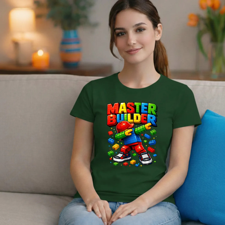 Master builder - dámske tričko s potlačou