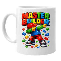 Master builder - keramický hrnček s potlačou