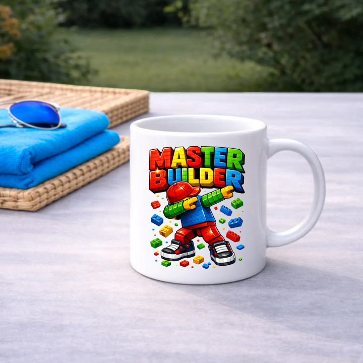 Master builder - keramický hrnček s potlačou
