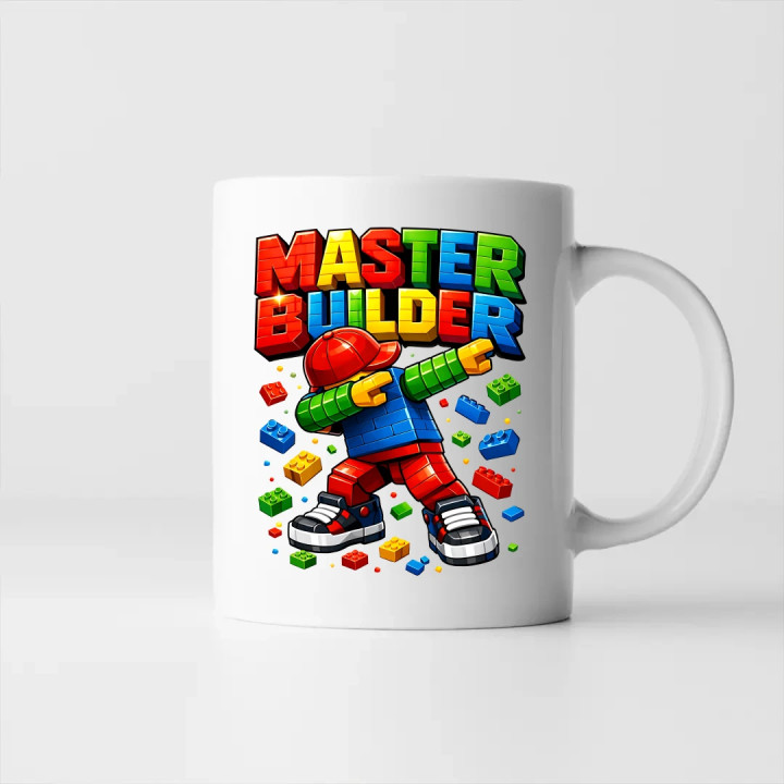 Master builder - keramický hrnček s potlačou