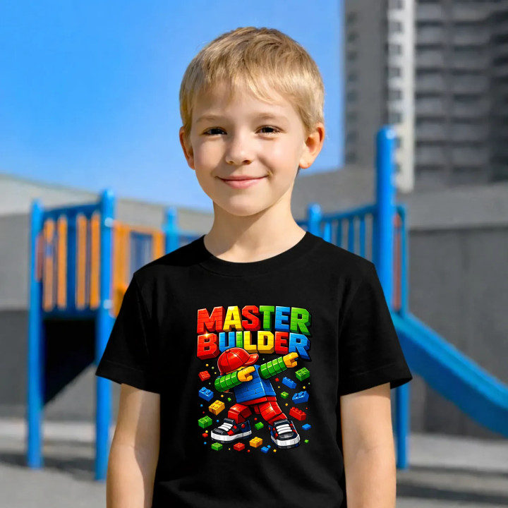 Master builder - detské tričko s potlačou