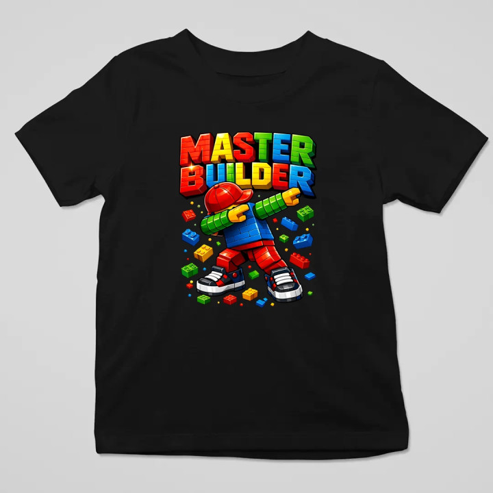 Master builder - detské tričko s potlačou