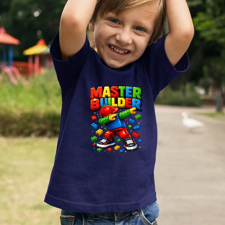 Master builder - detské tričko s potlačou