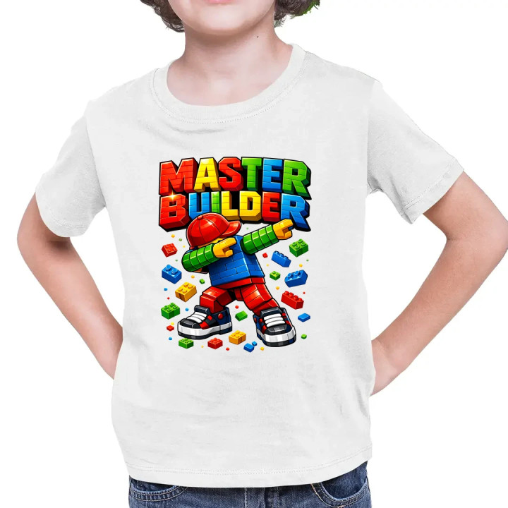 Master builder - detské tričko s potlačou