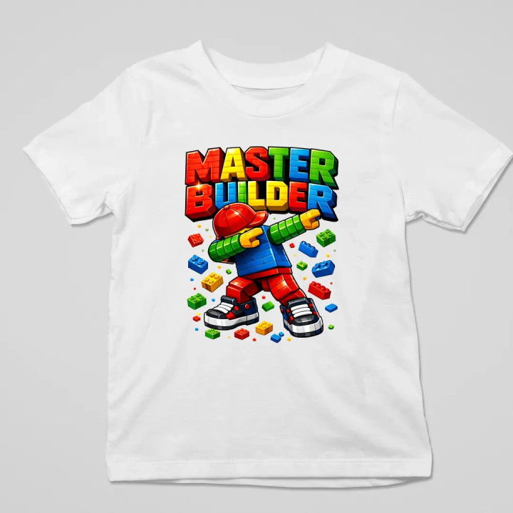 Master builder - detské tričko s potlačou