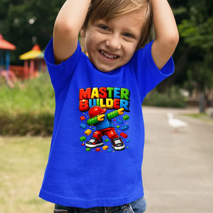 Master builder - detské tričko s potlačou