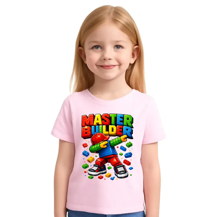 Master builder - detské tričko s potlačou
