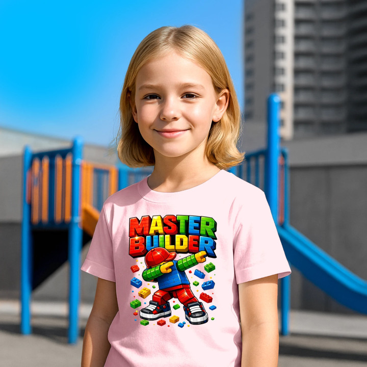 Master builder - detské tričko s potlačou