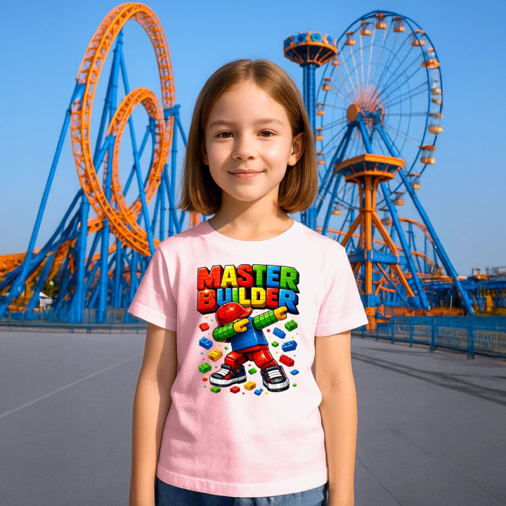 Master builder - detské tričko s potlačou