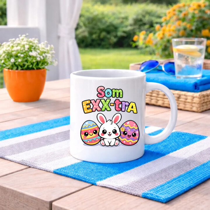 Som EXX-tra - keramický hrnček s potlačou