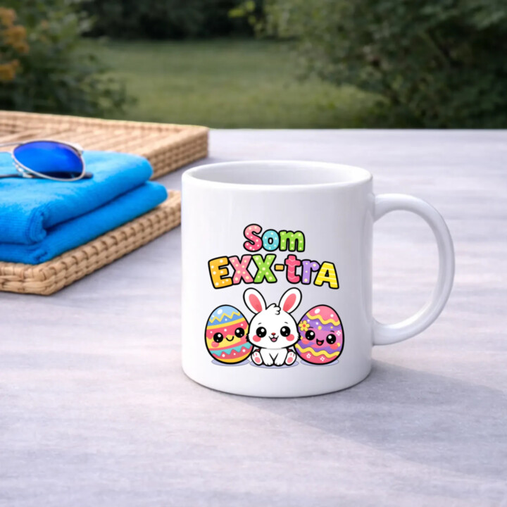 Som EXX-tra - keramický hrnček s potlačou
