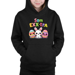 Som EXX-tra - detská mikina s kapucňou