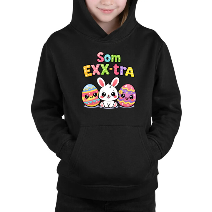 Som EXX-tra - detská mikina s kapucňou