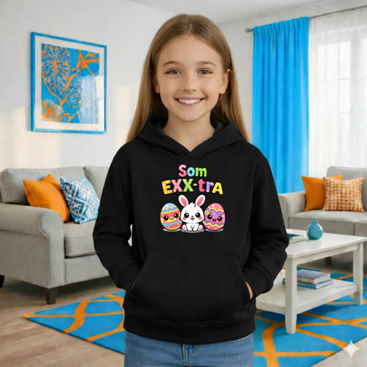 Som EXX-tra - detská mikina s kapucňou