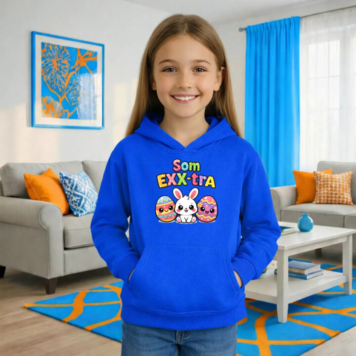 Som EXX-tra - detská mikina s kapucňou