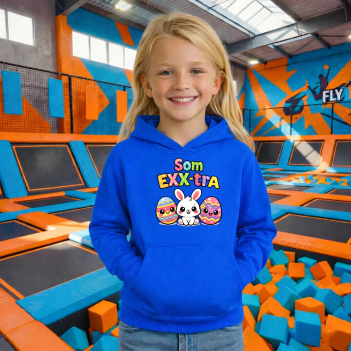 Som EXX-tra - detská mikina s kapucňou