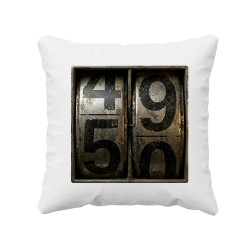 Počítadlo – 50 rokov - vankúš s potlačou