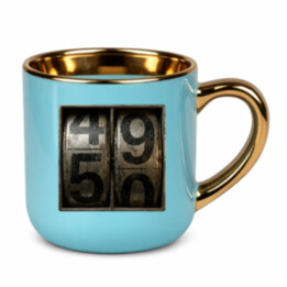 Počítadlo – 50 rokov – Elegantný hrnček na darček