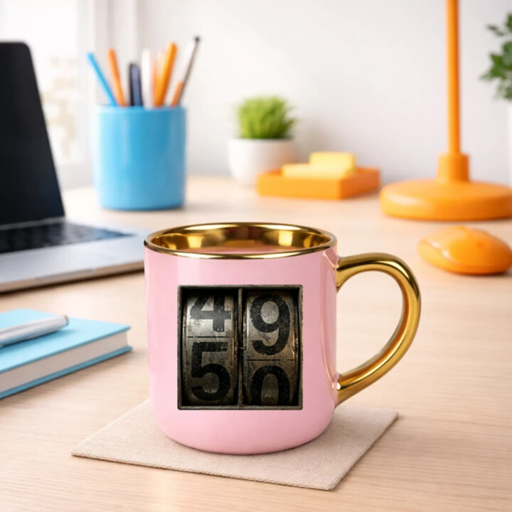 Počítadlo – 50 rokov – Elegantný hrnček na darček