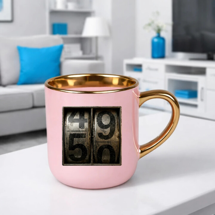 Počítadlo – 50 rokov – Elegantný hrnček na darček