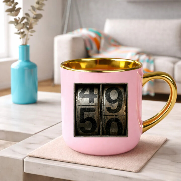 Počítadlo – 50 rokov – Elegantný hrnček na darček