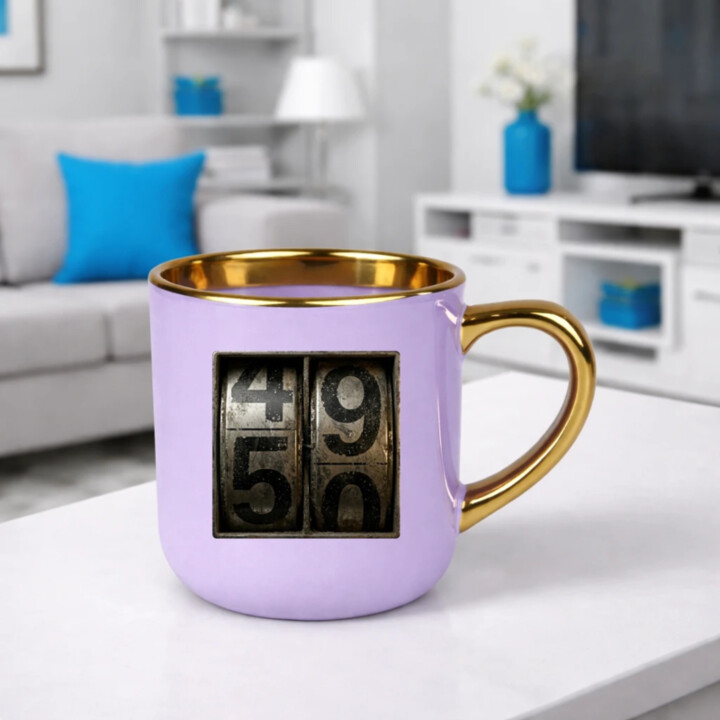 Počítadlo – 50 rokov – Elegantný hrnček na darček