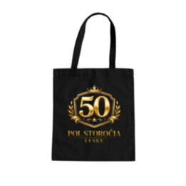 50 – pol storočia lesku - taška s potlačou