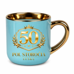 50 – pol storočia lesku – Elegantný hrnček na darček