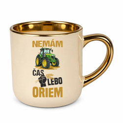 Nemám čas, lebo oriem – Elegantný hrnček na darček