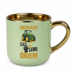 Nemám čas, lebo oriem – Elegantný hrnček na darček